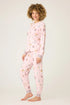 Pj Salvage Feline Spooky Halloween Cat Print PJ Set